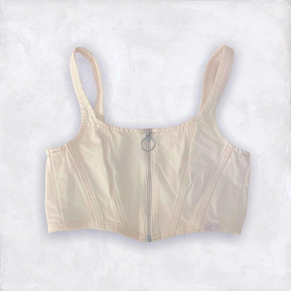 H&M x Lee Collection zip up top